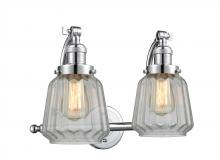  515-2W-PC-G142 - Chatham - 2 Light - 18 inch - Polished Chrome - Bath Vanity Light