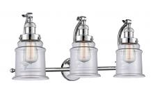Innovations Lighting 515-3W-PC-G182-LED - Canton - 3 Light - 28 inch - Polished Chrome - Bath Vanity Light
