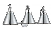 Innovations Lighting 515-3W-PC-M13-PC-LED - Appalachian - 3 Light - 28 inch - Polished Chrome - Bath Vanity Light