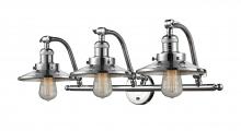 Innovations Lighting 515-3W-PC-M7-LED - Railroad - 3 Light - 28 inch - Polished Chrome - Bath Vanity Light