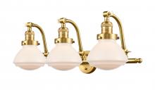 Innovations Lighting 515-3W-SG-G321-LED - Olean - 3 Light - 29 inch - Satin Gold - Bath Vanity Light