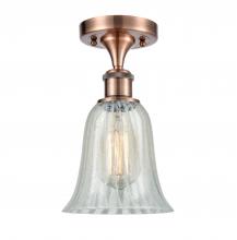 Innovations Lighting 516-1C-AC-G2811-LED - Hanover - 1 Light - 6 inch - Antique Copper - Semi-Flush Mount