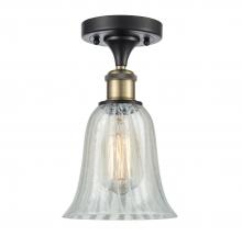 Innovations Lighting 516-1C-BAB-G2811-LED - Hanover - 1 Light - 6 inch - Black Antique Brass - Semi-Flush Mount