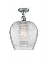 Innovations Lighting 516-1C-PC-G462-12-LED - Norfolk - 1 Light - 12 inch - Polished Chrome - Semi-Flush Mount