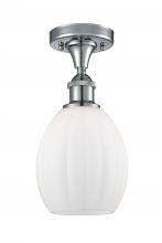 Innovations Lighting 516-1C-PC-G81-LED - Eaton - 1 Light - 6 inch - Polished Chrome - Semi-Flush Mount