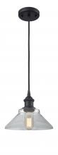 Innovations Lighting 516-1P-BK-G132-LED - Orwell - 1 Light - 8 inch - Matte Black - Cord hung - Mini Pendant