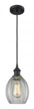 Innovations Lighting 516-1P-BK-G82-LED - Eaton - 1 Light - 6 inch - Matte Black - Cord hung - Mini Pendant