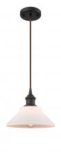 Innovations Lighting 516-1P-OB-G131-LED - Orwell - 1 Light - 8 inch - Oil Rubbed Bronze - Cord hung - Mini Pendant