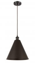  516-1P-OB-MBC-16-OB - Berkshire - 1 Light - 16 inch - Oil Rubbed Bronze - Cord hung - Mini Pendant