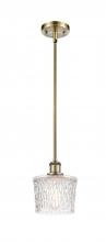 Innovations Lighting 516-1S-AB-G402 - Niagara - 1 Light - 7 inch - Antique Brass - Mini Pendant