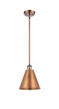  516-1S-AC-MBC-8-AC - Berkshire - 1 Light - 8 inch - Antique Copper - Pendant