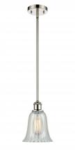  516-1S-PN-G2811 - Hanover - 1 Light - 6 inch - Polished Nickel - Mini Pendant