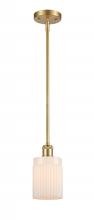  516-1S-SG-G341 - Hadley - 1 Light - 5 inch - Satin Gold - Mini Pendant