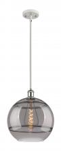 Innovations Lighting 516-1S-WPC-G556-12SM - Rochester - 1 Light - 12 inch - White Polished Chrome - Mini Pendant