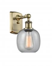 Innovations Lighting 516-1W-AB-G104-LED - Belfast - 1 Light - 6 inch - Antique Brass - Sconce