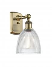 Innovations Lighting 516-1W-AB-G382-LED - Castile - 1 Light - 6 inch - Antique Brass - Sconce