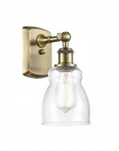 Innovations Lighting 516-1W-AB-G394-LED - Ellery - 1 Light - 5 inch - Antique Brass - Sconce