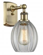  516-1W-AB-G82 - Eaton - 1 Light - 6 inch - Antique Brass - Sconce