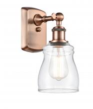 Innovations Lighting 516-1W-AC-G392-LED - Ellery - 1 Light - 5 inch - Antique Copper - Sconce