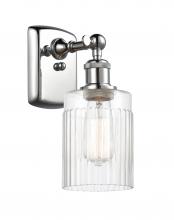  516-1W-PC-G342 - Hadley - 1 Light - 5 inch - Polished Chrome - Sconce