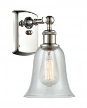 Innovations Lighting 516-1W-PN-G2812-LED - Hanover - 1 Light - 6 inch - Polished Nickel - Sconce