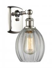 Innovations Lighting 516-1W-PN-G82-LED - Eaton - 1 Light - 6 inch - Polished Nickel - Sconce