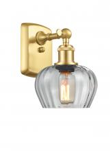  516-1W-SG-G92 - Fenton - 1 Light - 7 inch - Satin Gold - Sconce