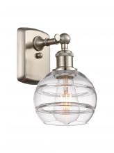  516-1W-SN-G556-6CL - Rochester - 1 Light - 6 inch - Brushed Satin Nickel - Sconce