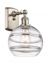  516-1W-SN-G556-8CL - Rochester - 1 Light - 8 inch - Brushed Satin Nickel - Sconce