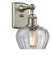  516-1W-SN-G92 - Fenton - 1 Light - 7 inch - Brushed Satin Nickel - Sconce