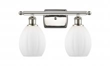 Innovations Lighting 516-2W-PN-G81 - Eaton - 2 Light - 16 inch - Polished Nickel - Bath Vanity Light