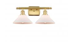  516-2W-SG-G131 - Orwell - 2 Light - 18 inch - Satin Gold - Bath Vanity Light