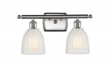  516-2W-SN-G441 - Brookfield - 2 Light - 16 inch - Brushed Satin Nickel - Bath Vanity Light