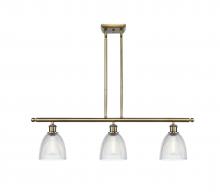 Innovations Lighting 516-3I-AB-G382-LED - Castile - 3 Light - 36 inch - Antique Brass - Cord hung - Island Light