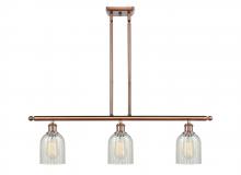 Innovations Lighting 516-3I-AC-G2511-LED - Caledonia - 3 Light - 36 inch - Antique Copper - Cord hung - Island Light