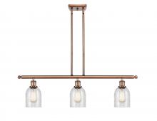 Innovations Lighting 516-3I-AC-G259-LED - Caledonia - 3 Light - 36 inch - Antique Copper - Cord hung - Island Light