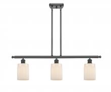  516-3I-BK-G341 - Hadley - 3 Light - 36 inch - Matte Black - Cord hung - Island Light