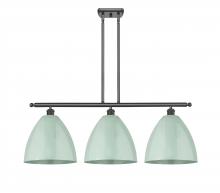  516-3I-OB-MBD-12-SF - Plymouth - 3 Light - 39 inch - Oil Rubbed Bronze - Cord hung - Island Light