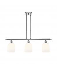  516-3I-PC-G558-6GWH - Bella - 3 Light - 36 inch - Polished Chrome - Cord hung - Island Light