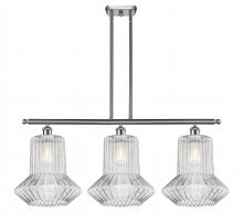  516-3I-SN-G212 - Springwater - 3 Light - 39 inch - Brushed Satin Nickel - Cord hung - Island Light