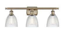 Innovations Lighting 516-3W-AB-G382-LED - Castile - 3 Light - 26 inch - Antique Brass - Bath Vanity Light