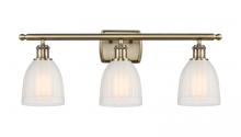 Innovations Lighting 516-3W-AB-G441-LED - Brookfield - 3 Light - 26 inch - Antique Brass - Bath Vanity Light