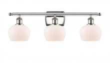  516-3W-PN-G91 - Fenton - 3 Light - 27 inch - Polished Nickel - Bath Vanity Light