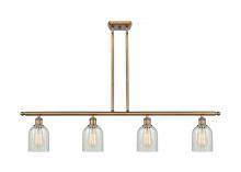  516-4I-BB-G2511 - Caledonia - 4 Light - 48 inch - Brushed Brass - Cord hung - Island Light