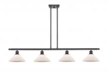 Innovations Lighting 516-4I-BK-G131-LED - Orwell - 4 Light - 48 inch - Matte Black - Cord hung - Island Light