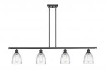  516-4I-BK-G442 - Brookfield - 4 Light - 48 inch - Matte Black - Cord hung - Island Light