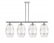  516-4I-PC-G557-10CL - Vaz - 4 Light - 48 inch - Polished Chrome - Cord hung - Island Light