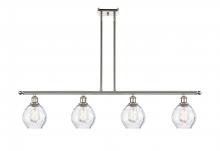  516-4I-PN-G362 - Waverly - 4 Light - 48 inch - Polished Nickel - Cord hung - Island Light