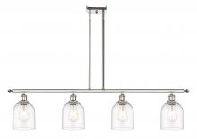  516-4I-PN-G558-6CL - Bella - 4 Light - 48 inch - Polished Nickel - Cord hung - Island Light