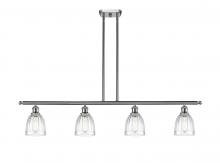  516-4I-SN-G442 - Brookfield - 4 Light - 48 inch - Brushed Satin Nickel - Cord hung - Island Light